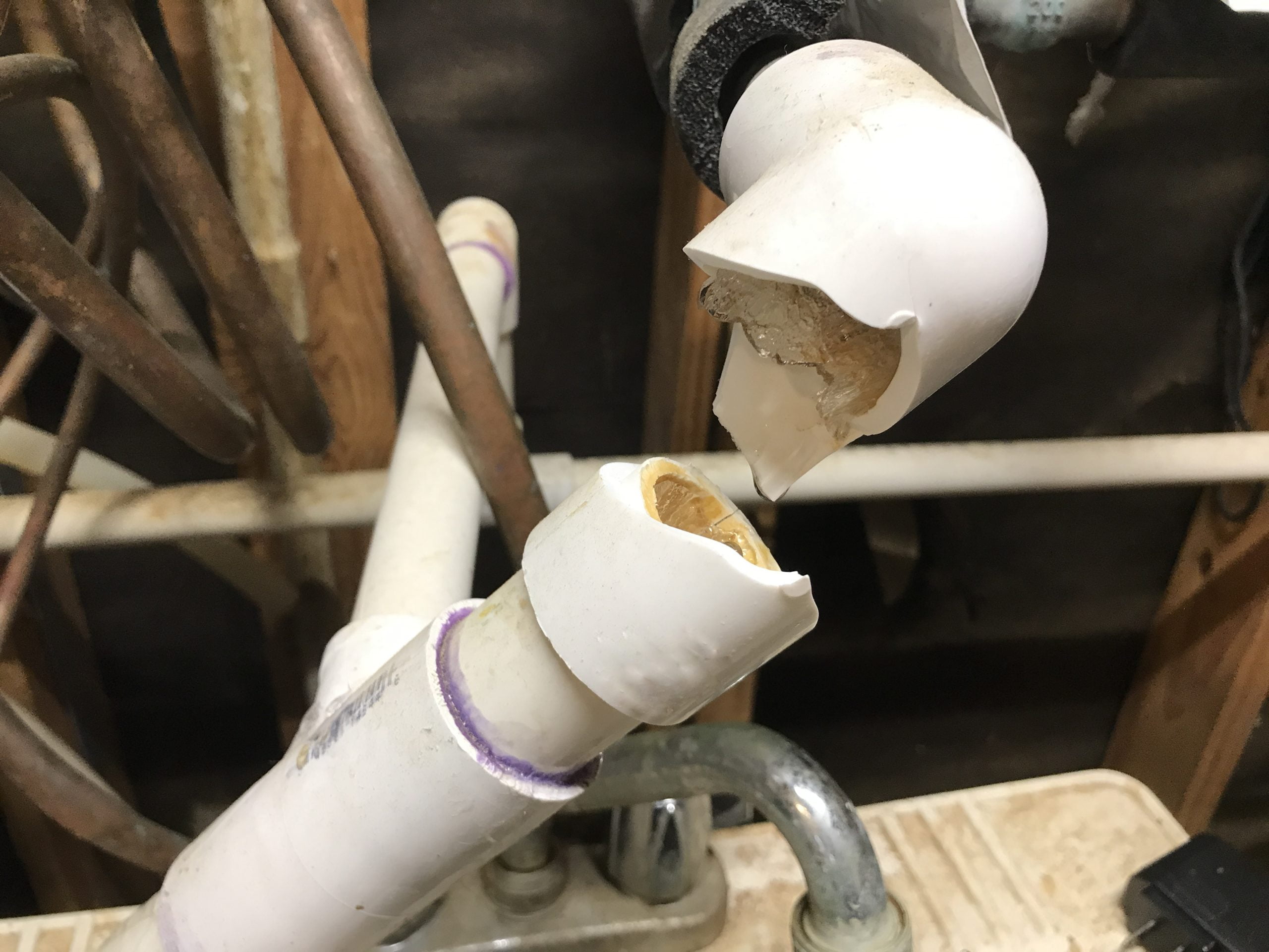 broken pipe repair